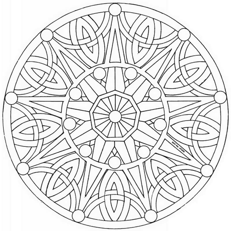 Mandalas Celtiques 33